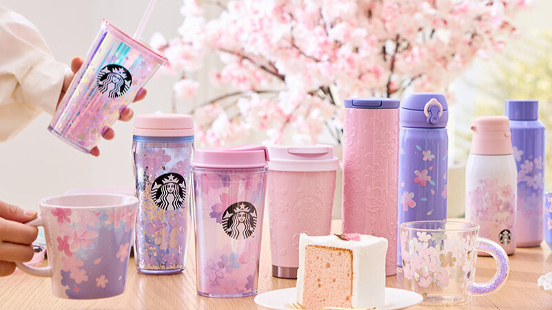 Imagen de cortesía para nota informativa acerca de que los Vasos Stanley x Starbucks Cherry Blossom podrían llegar a México.