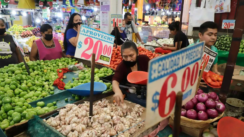 Actividad económica en México sufre caída