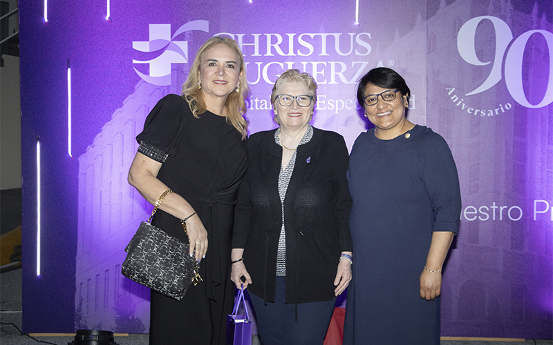 Sandra Ceniceros, Silvia Canto y María Márquez