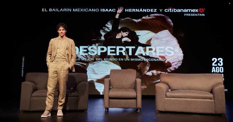 Isaac Hernández regresa a México con Despertares