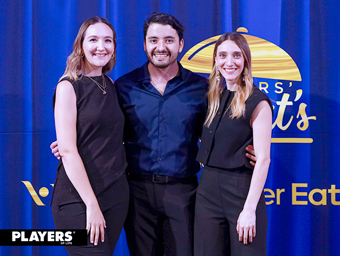 Pamela Tirado, Roberto y Fernanda Godínez.
