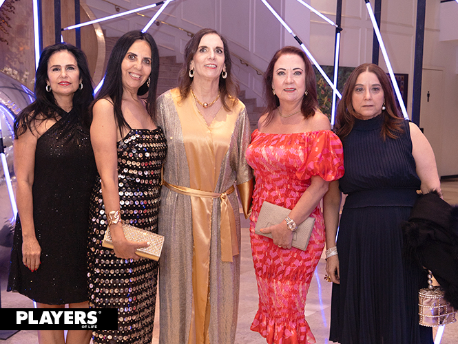 Yanina Bell, Liz Cantú, Alejandra Piñeyro, Alejandra Parás y Fernanda Madero