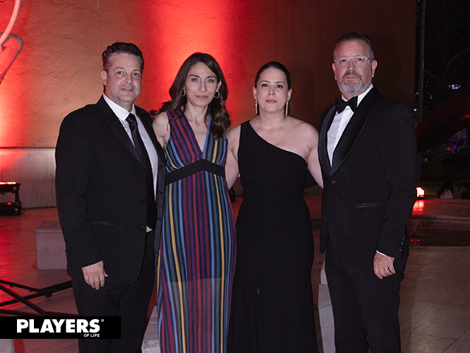 Mauricio Boesch, Cecilia de la Garza, Sofía Dávila y Bernardo Pozas
