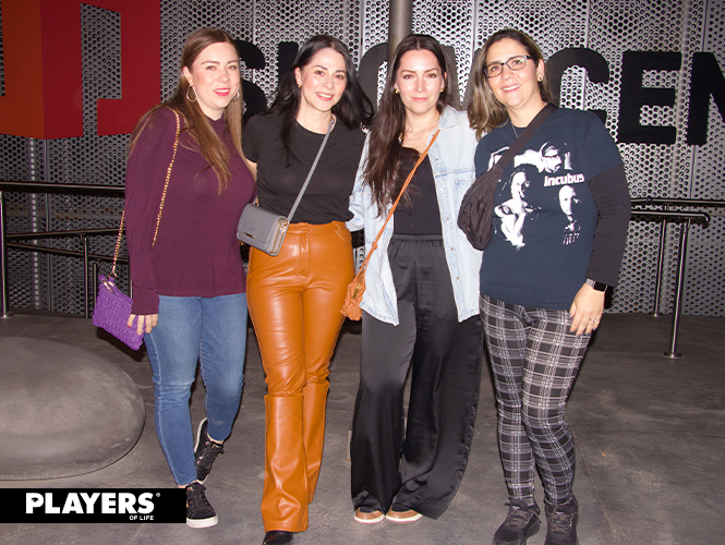 Lubi Álvarez, Marla González, Julieta Fernández y Lourdes Ruiz