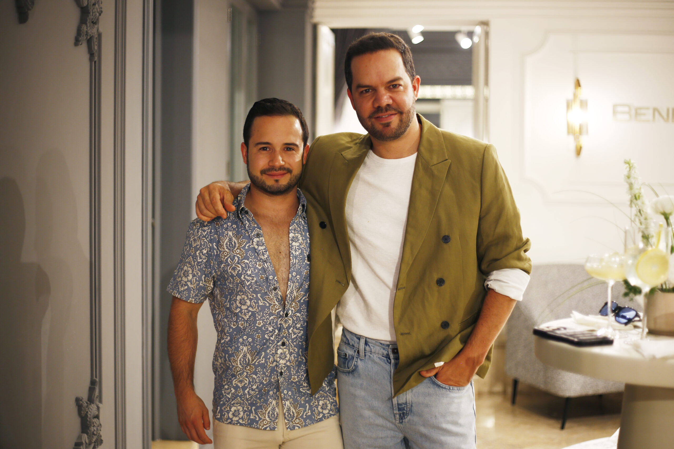 Mario Michel y Santiago Villaseñor