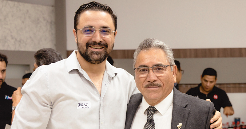 Jorge Gidi y Pablo García Chacón.