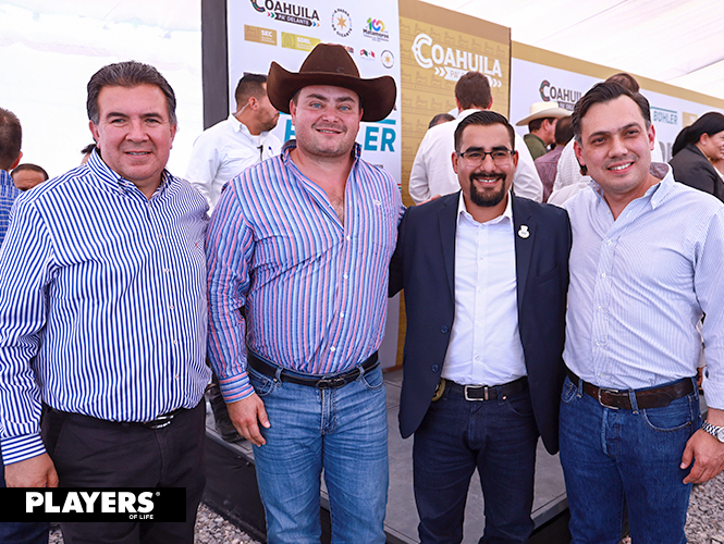 David, Rodrigo, Carlos y Víctor.