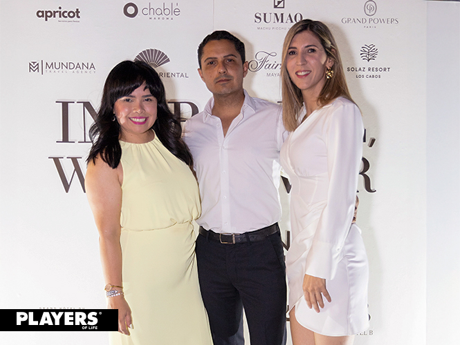 Magdalena Hernández, Alejandro Villegas y Marcela González