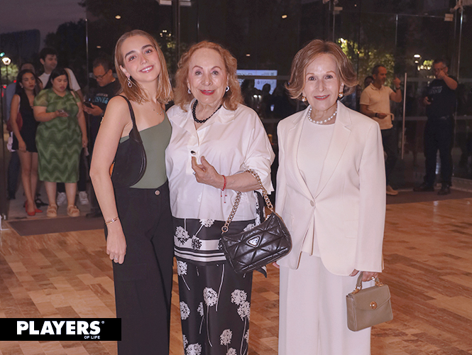 Fernanda Elizondo, Aurora Cantú y Adriana Tijerina
