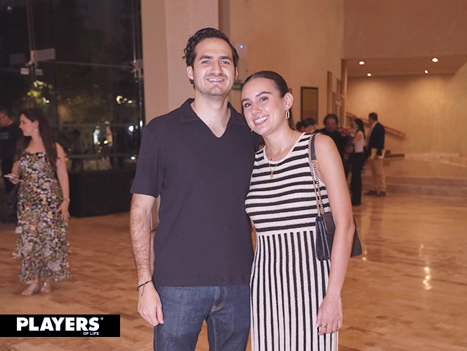 Gonzalo Canales y Melanie Medina