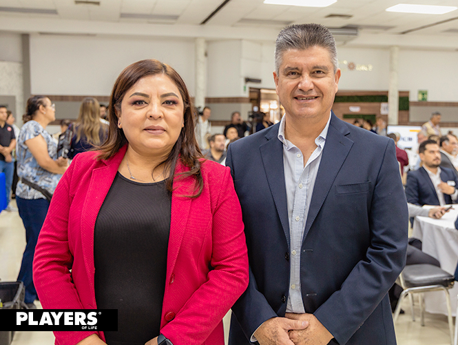 Juanita Ciceña y Eduardo Gajón.