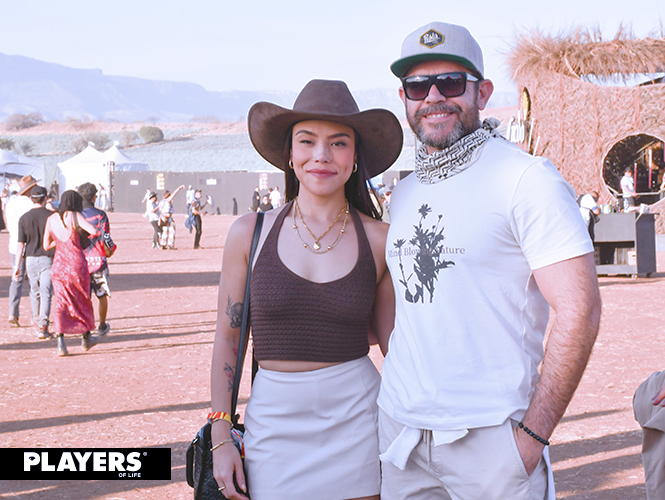 Nicole Luna y Carlos Flores