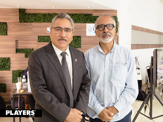 Pablo García Chacón y Salvador Sandoval Caballero.