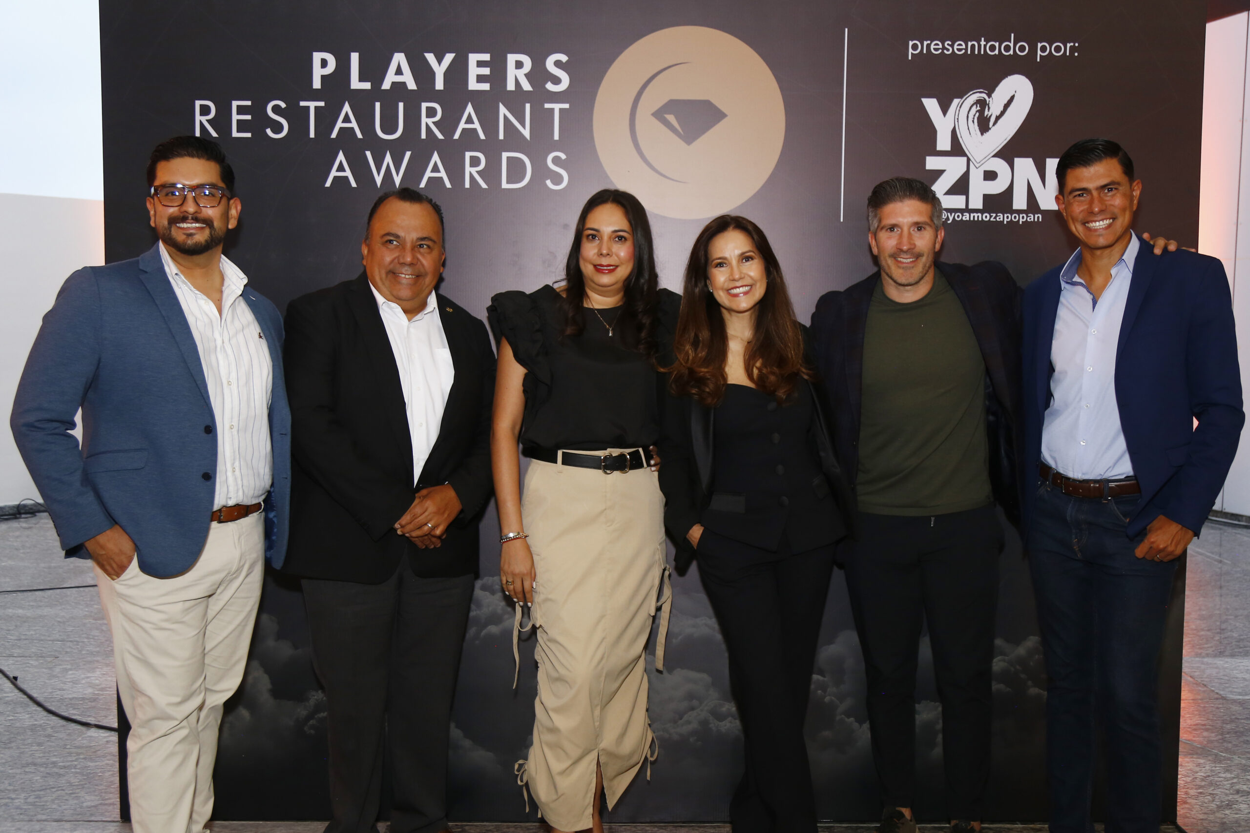 Fidel Ramírez, Marco Casturita, Maricela Becerra, Bibiana Tenorio, Alejandro Martínez Filizola y Juan Ornelas