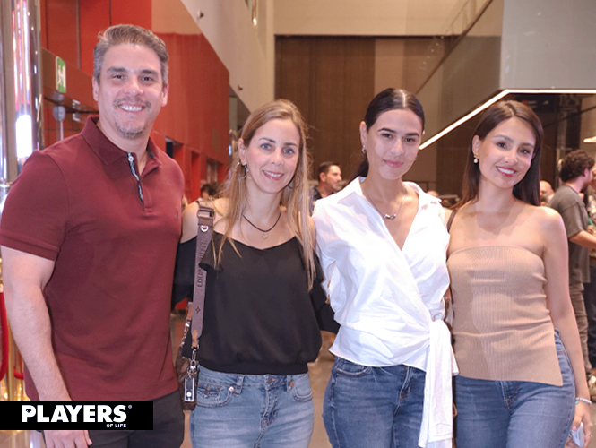 Antonio Montero, Celina Jiménez, Erika Padilla y Luisa Estrada