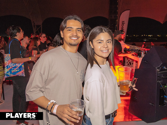 Alejandro Bollinger y Galilea Trejo.