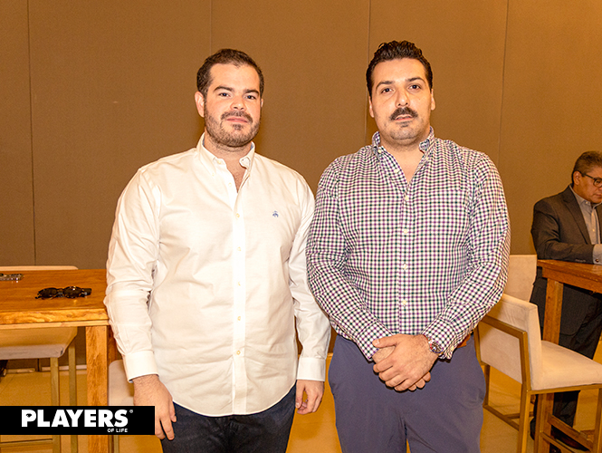 Alejandro Cepeda y Carlos Jalife.