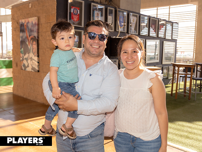 Anahí Quintero, Fernando de León y Mau.