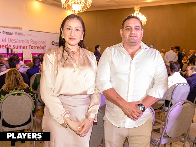 Andrea Tinoco y Jorge Reyes Casas.