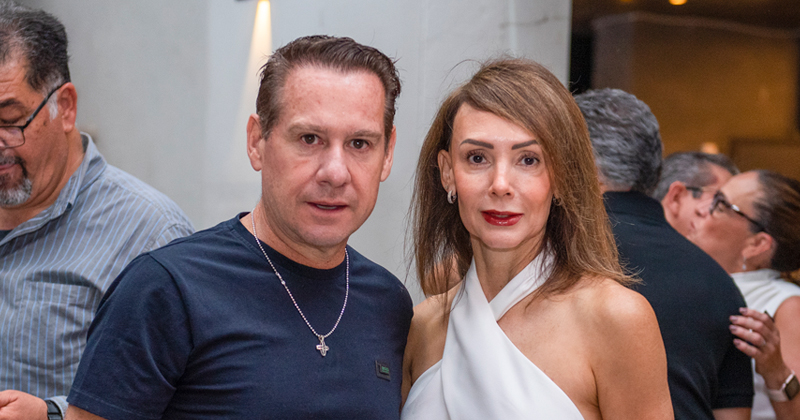 Arturo Gilio y Liliana Quintero.