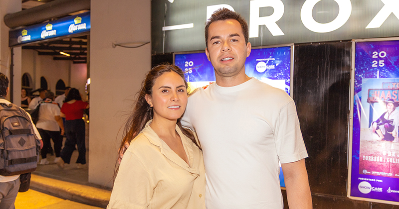 Ale Garza y Carlos Salum.