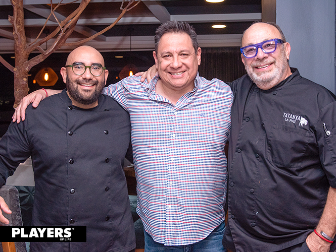 Eugenio Villar, Edmundo Gallardo y Carlos Valdez.