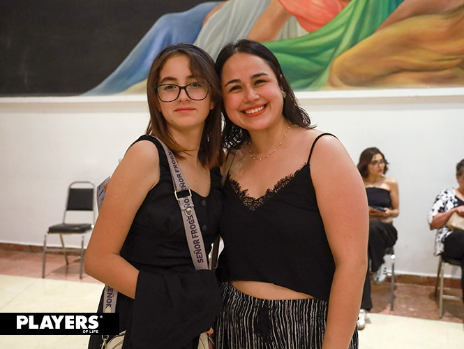 Evy y Pamela.