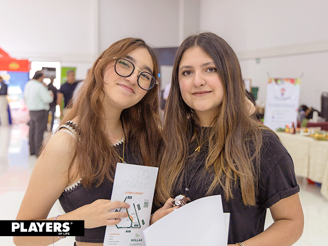 Fátima Mora y Andrea Ramos.