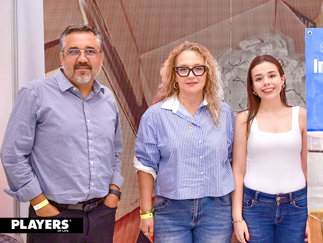Fernando Vázquez, Nancy Romo y Fernanda Fernández.