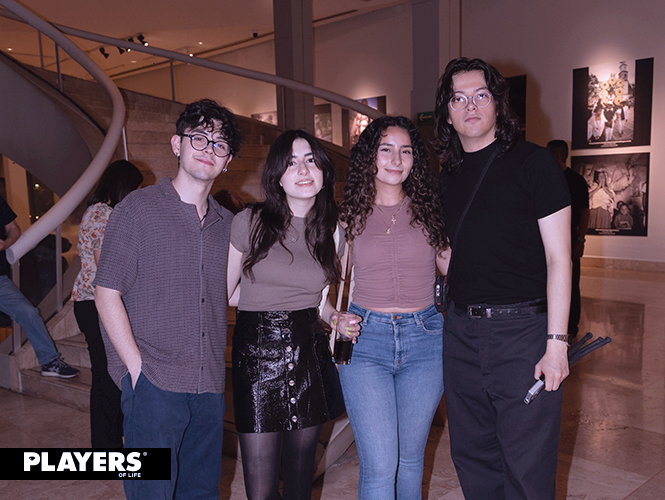 Mauricio Torres, Ale Mireles, Regina Martínez y Alejandro Bustillos