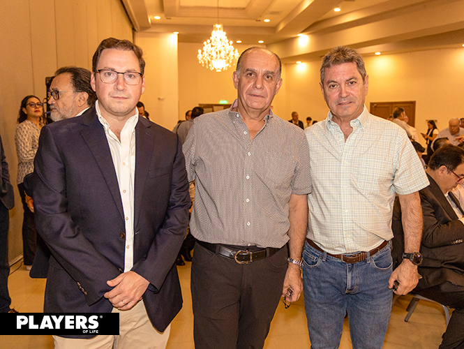 José Carlos, Claudio y Roberto.