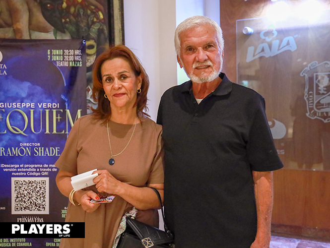 Josefina Piñera y Aquiles González.