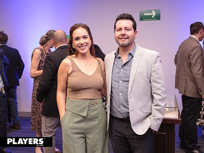Lorena y Arturo Rivera.