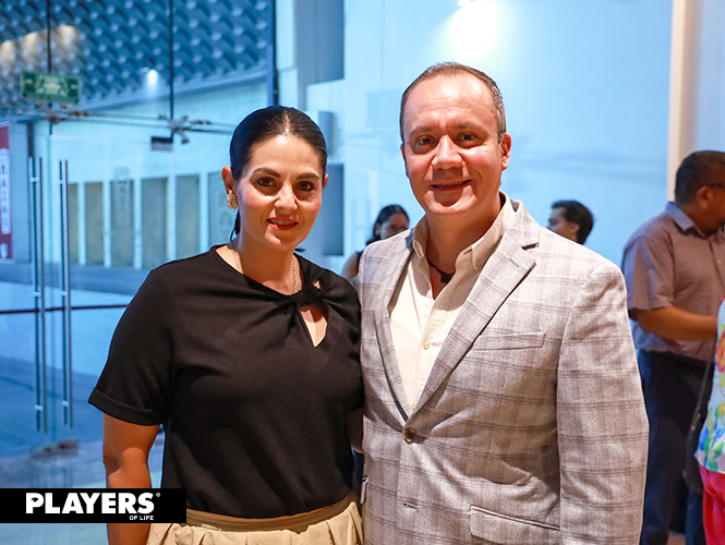 Luz Elena Morales y Alejandro Luna.