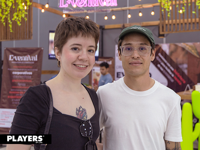 Natalia Solís y Josué Castillo.
