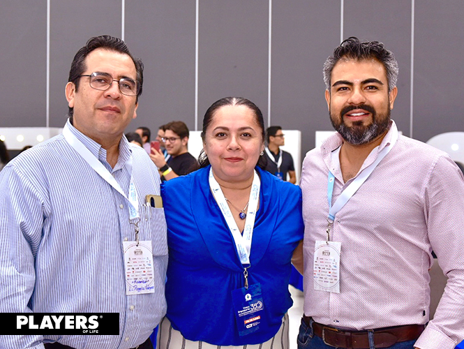 Rogelio Vázquez, José Gómez y Carlos Cedillo.