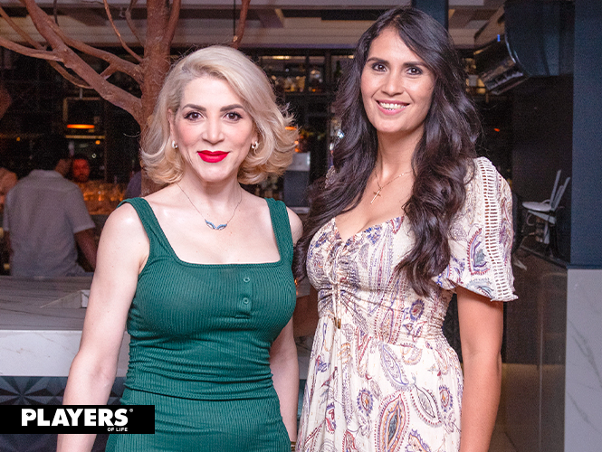 Tatiana García y Mayra Muñoz.