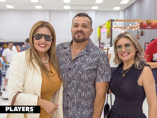 Wendy Cabrera, Sergio González y Osiris Hernández.