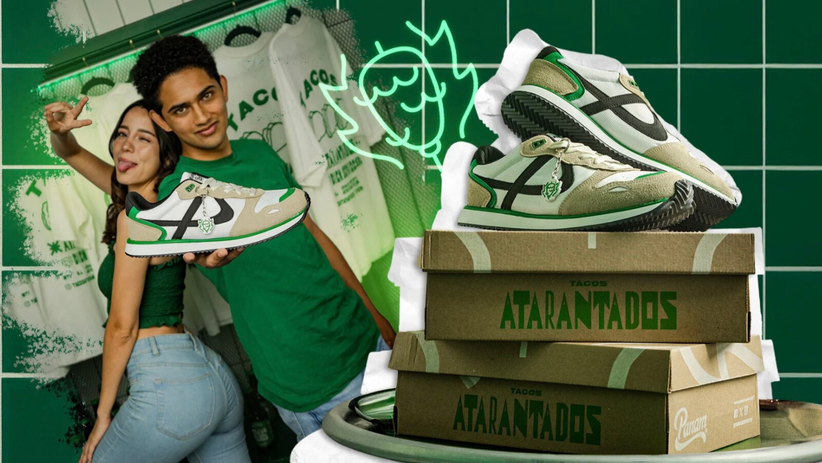 La taquería Atarantados sorprende con colaboración junto a Panam