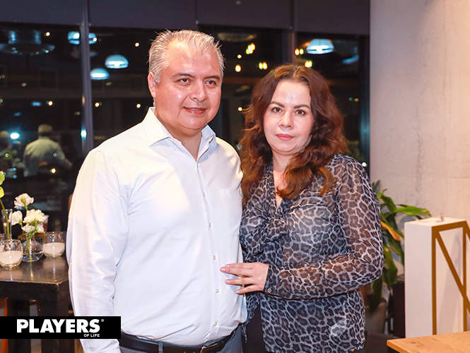 Alejandro Vidal e Irma Robles.