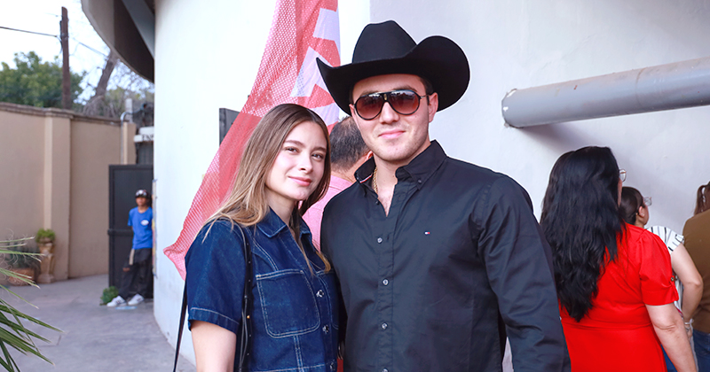 Faride Lucero y Bernardo.