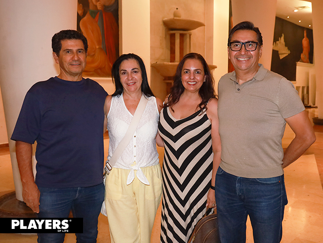 Enrique, Sara, Sandra y Cut.