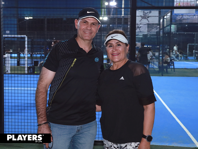 Felipe Gómez y Lety Ayabar.