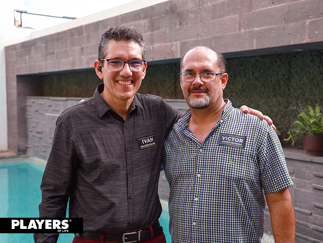 Iván Salazar y Víctor Gómez.