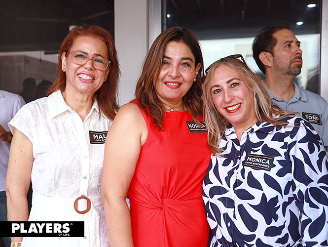 Malú Diaz, Norma Sánchez y Mónica Ortiz.