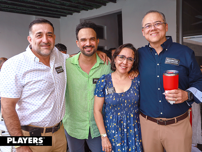 Rolando Guerrero, Paco Cobos, Tutzy Mireles y Mauricio Rivera.