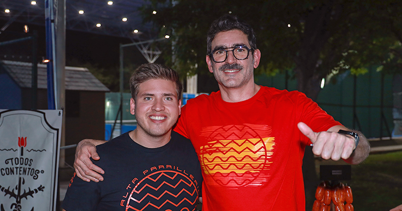 David Martínez y Carlos Finck.
