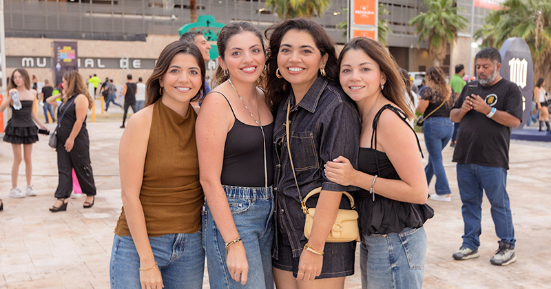 Bárbara, Danna, Luisa y Regina.