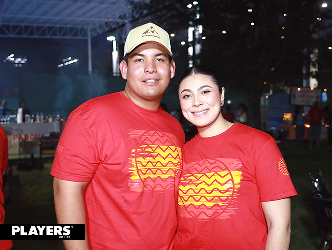 Sergio Nátera y Samantha Samayoa.